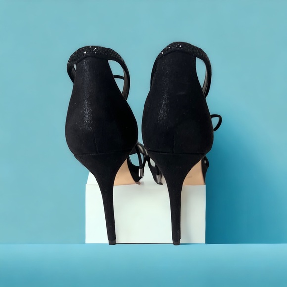 Nine West-Zaedyn 2 -Front tie high heel sandals. Size 9 M - Picture 7 of 12